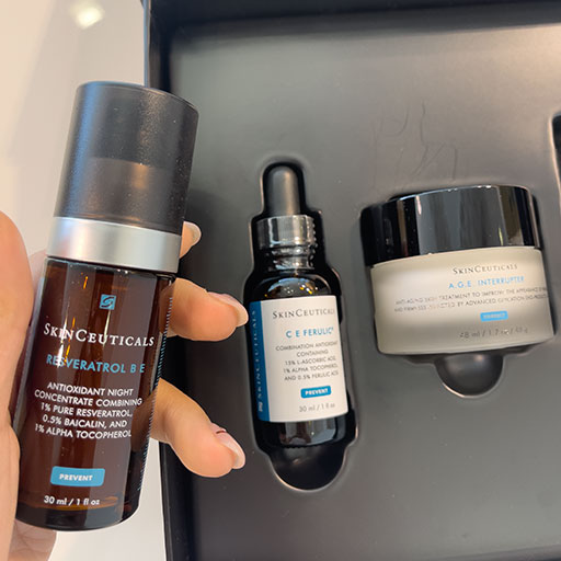 SkinCeuticals offer protection against damaging free radicals, generated by unavoidable UV exposure.